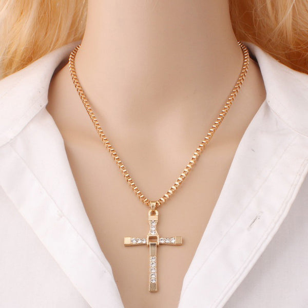 The Fast and The Furious Toretto Cross Necklace