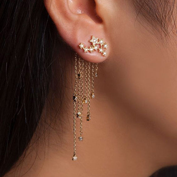 Star Streamlined Earrings