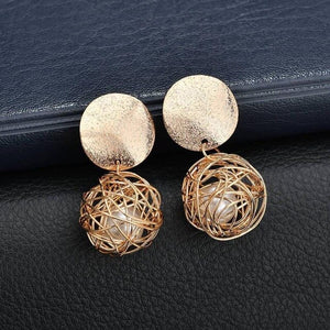 Ball Geometric Earrings