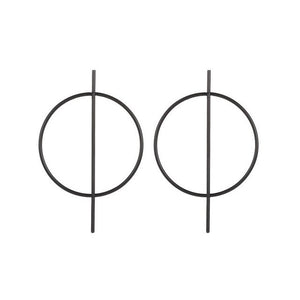 Circle Round Earrings