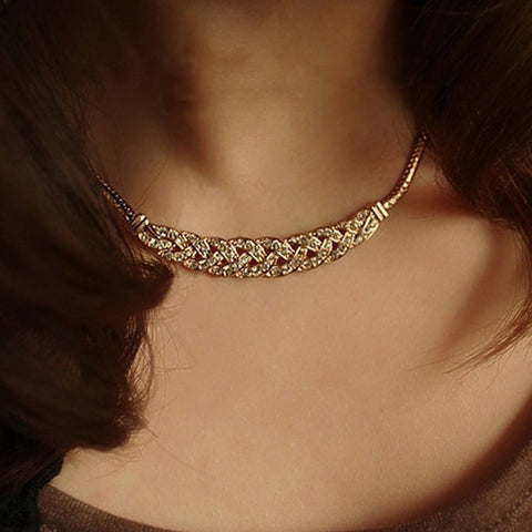 Crystal Chain Necklace