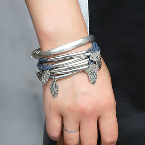 Tibetan Leaves Bracelets