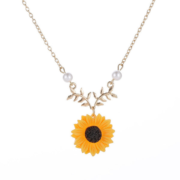 Sunflower Necklace