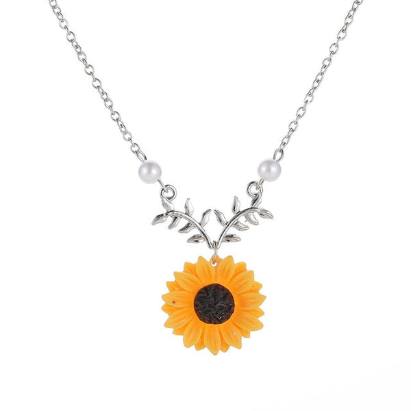 Sunflower Necklace