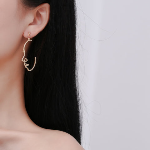 Metal Alloy Earrings