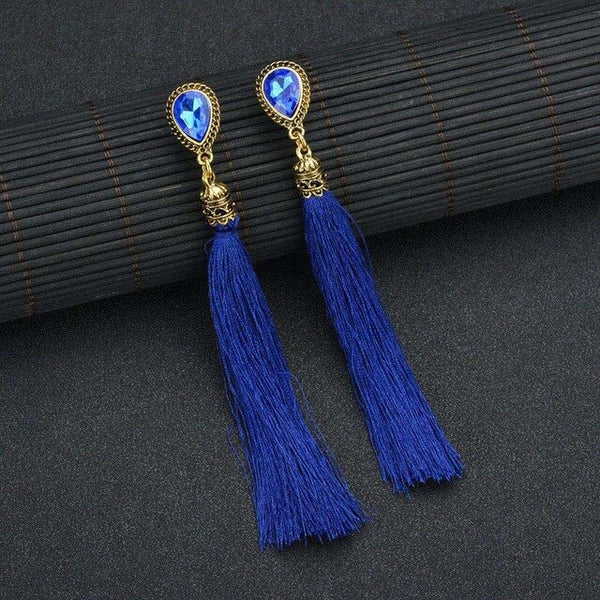 Long Tassel Earrings