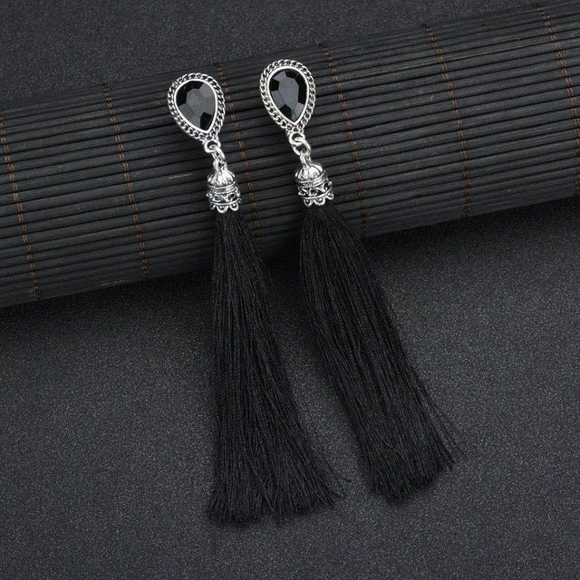 Long Tassel Earrings